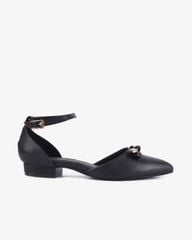 Giày Sandal Hạnh Dung Bít Mũi Nơ HD04949AD