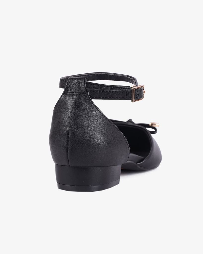 Giày Sandal Hạnh Dung Bít Mũi Nơ HD04949AD