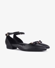 Giày Sandal Hạnh Dung Bít Mũi Nơ HD04949AD