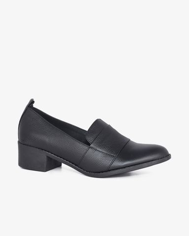 Giày Cao Gót Hạnh Dung Mũi Tròn Gót Vuông HD04959AD