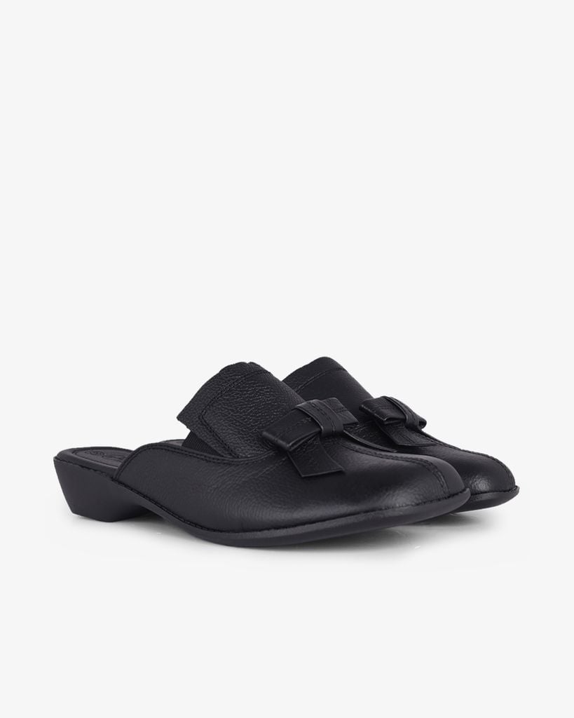 Dép Bít Mũi Hạnh Dung Phối Nơ HD04964AD