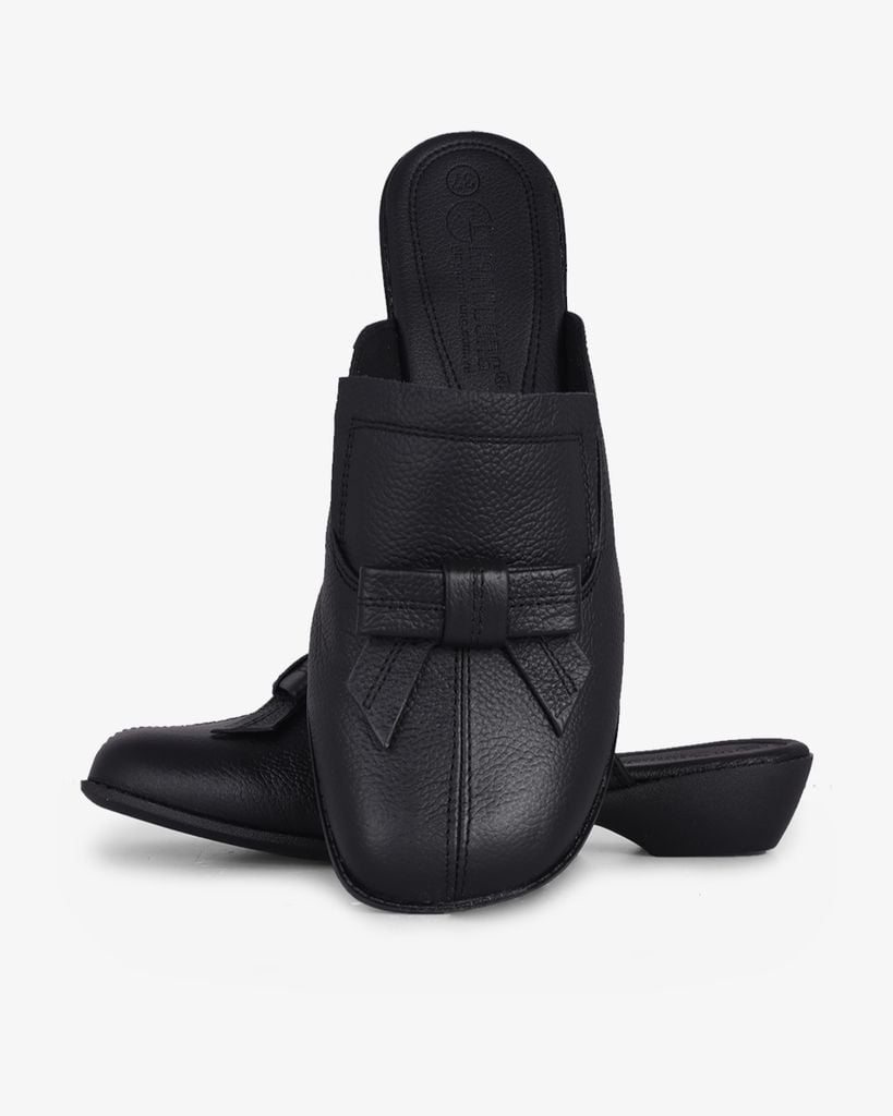 Dép Bít Mũi Hạnh Dung Phối Nơ HD04964AD