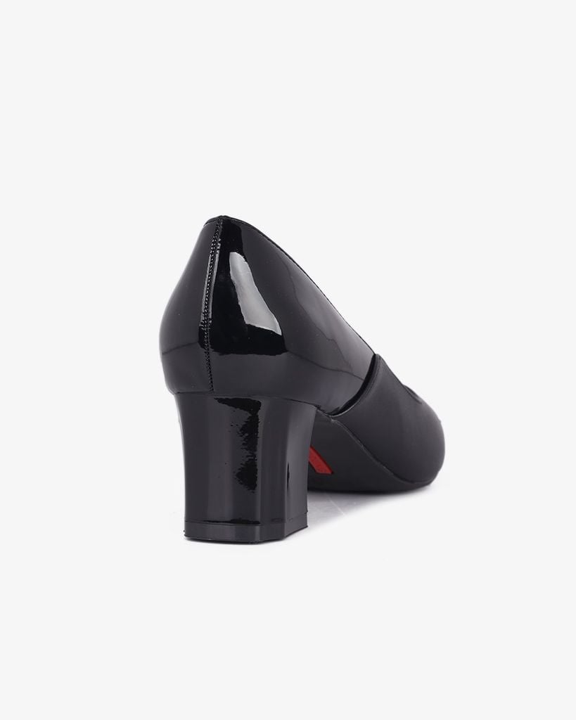 Giày Cao Gót Hạnh Dung Mũi Nhọn Gót Vuông HD04971AD