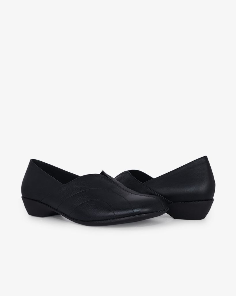 Giày Đế Xuồng Hạnh Dung Viền Chỉ Cách Điệu HD04975AD