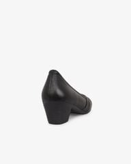 Giày Cao Gót Hạnh Dung Mũi Vuông Trơn Cách Điệu HD04993AD
