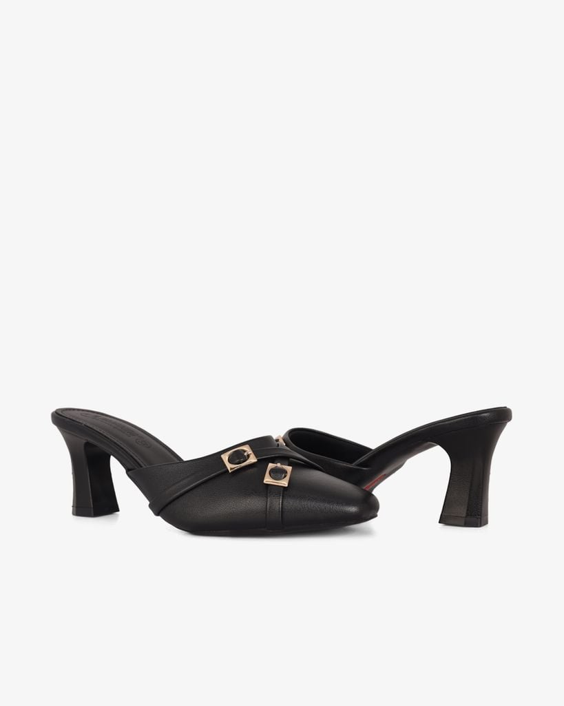 Dép Bít Mũi Hạnh Dung Dây Chéo Khóa Nịt HD04998AD