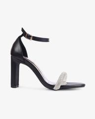 Sandal Cao Gót Hạnh Dung Bít Hậu Quai Mảnh HD0907AS