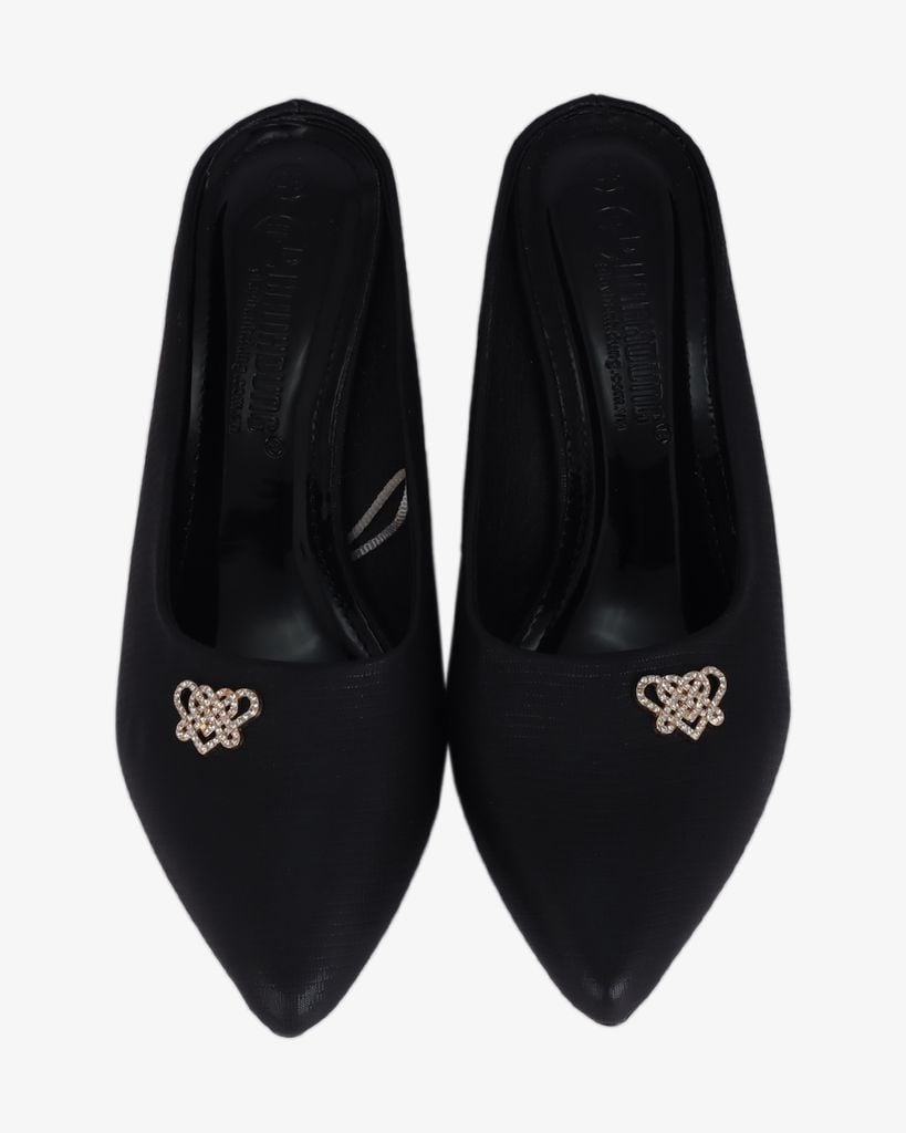 Dép Bít Mũi Hạnh Dung Ánh Nhũ HD0918AS