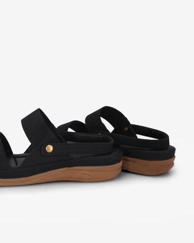 Sandal Đế Xuồng Hạnh Dung Bản To Phối Thun HD0921AS