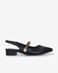 Giày Sandal Hạnh Dung Bít Mũi Khóa Xích HD0926AS