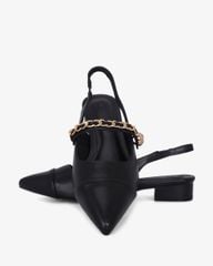 Giày Sandal Hạnh Dung Bít Mũi Khóa Xích HD0926AS