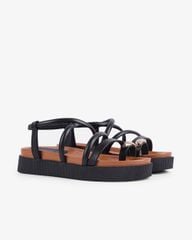 Sandal Xuồng Hạnh Dung Quai Đan Chéo Hậu Thun HD1106AV