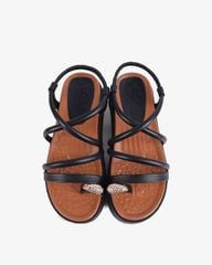 Sandal Xuồng Hạnh Dung Quai Đan Chéo Hậu Thun HD1106AV
