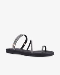 Dép Xẹp Hạnh Dung Xỏ Ngón Kim Sa HD1107AV