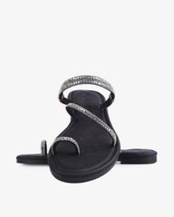 Dép Xẹp Hạnh Dung Xỏ Ngón Kim Sa HD1107AV