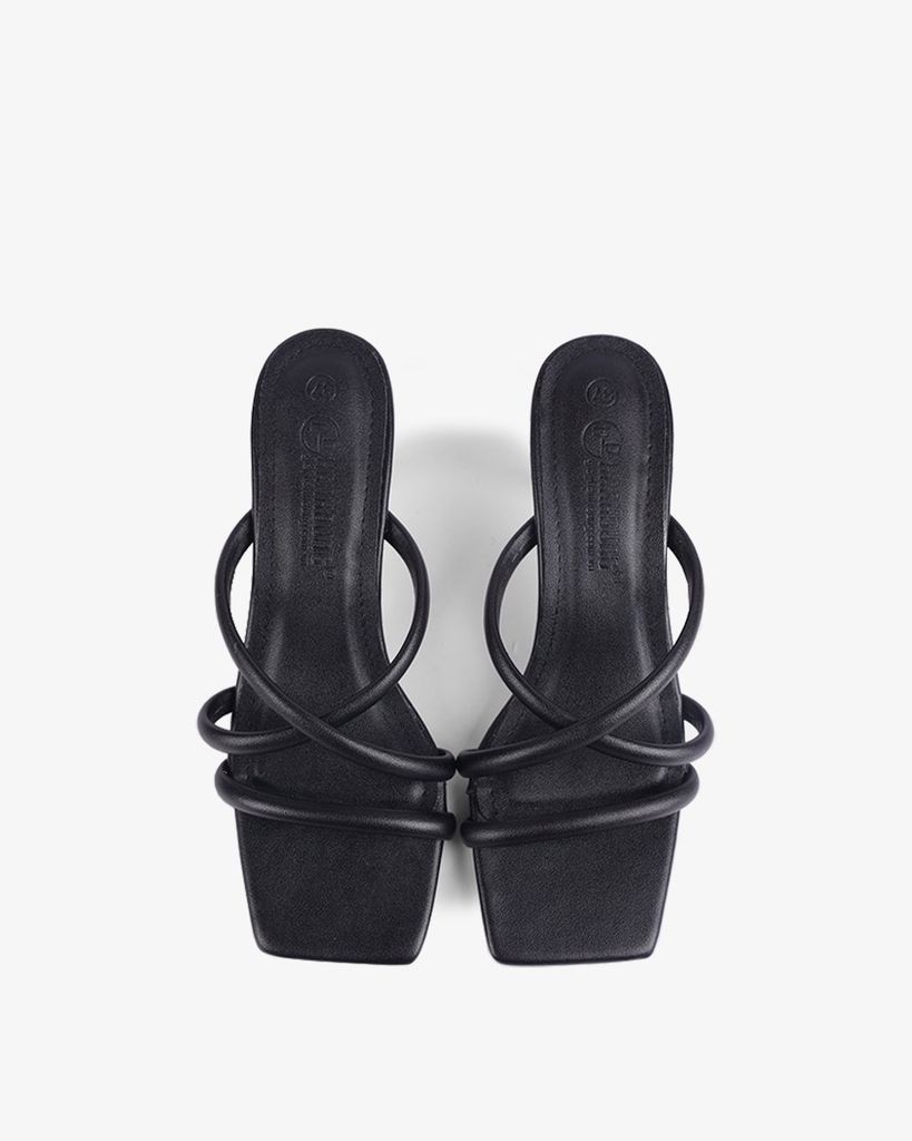 Dép Cao Gót Hạnh Dung Quai Mảnh Gót Nhọn HD1109AV