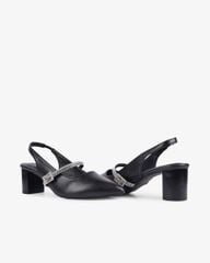 Sandal Cao Gót Hạnh Dung Gót Trụ Mũi Nhọn HD1115AV