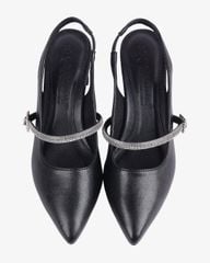 Sandal Cao Gót Hạnh Dung Gót Trụ Mũi Nhọn HD1115AV