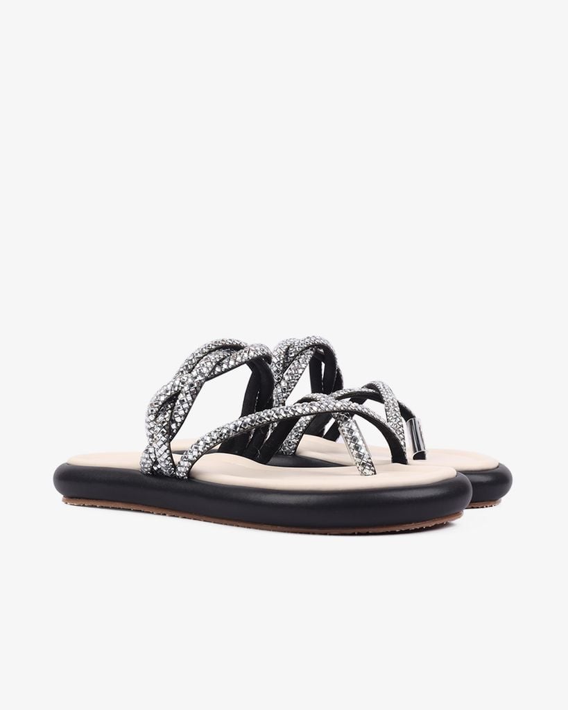 Dép Xẹp Hạnh Dung Xỏ Ngón Xoàn HD1121AV