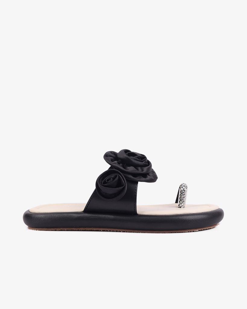 Dép Xẹp Hạnh Dung Xỏ Ngón Bông HD1122AV