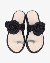 Dép Xẹp Hạnh Dung Xỏ Ngón Bông HD1122AV