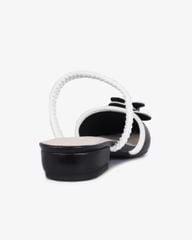 Giày Sandal Hạnh Dung Bít Mũi Hoa Ngọc Trai HD1133AV