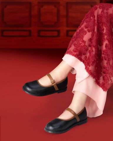 Giày Búp Bê Hạnh Dung HD1144AV
