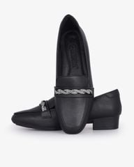 Giày Cao Gót Hạnh Dung Bít Mũi Xoàn HD1145AV