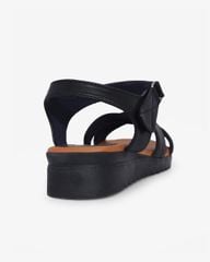 Sandal Đế Xuồng Hạnh Dung Quai Chéo Viền Chỉ HD1148AV