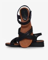 Sandal Đế Xuồng Hạnh Dung Quai Chéo Viền Chỉ HD1148AV