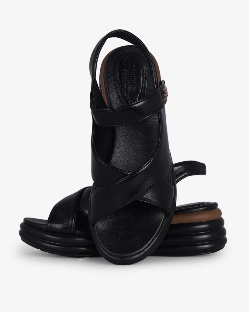Sandal Đế Xuồng Hạnh Dung Quai Chéo Liền Hậu HD1149AV
