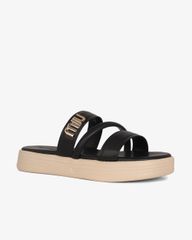 Dép Đế Xuồng Hạnh Dung Quai Bản Khóa Chữ HD1157AV