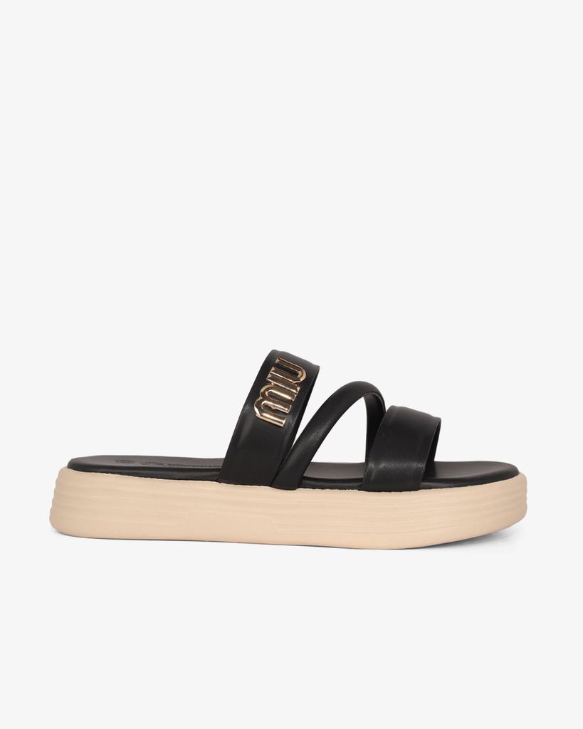 Dép Đế Xuồng Hạnh Dung Quai Bản Khóa Chữ HD1157AV