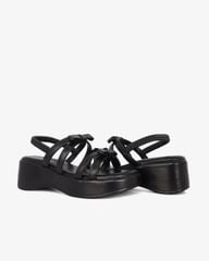 Sandal Đế Xuồng Hạnh Dung Quai Nơ Hậu Thun HD1159AV