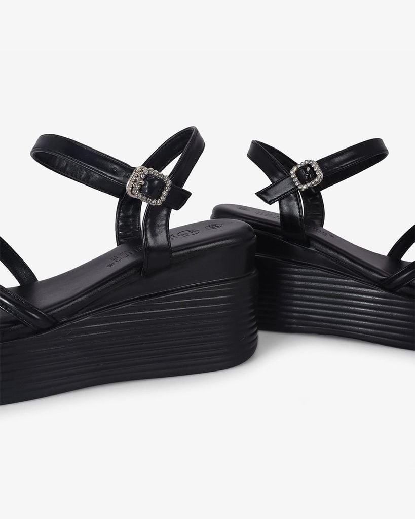 Sandal Đế Xuồng Hạnh Dung Quai Mảnh Chéo Rút HD1160AV