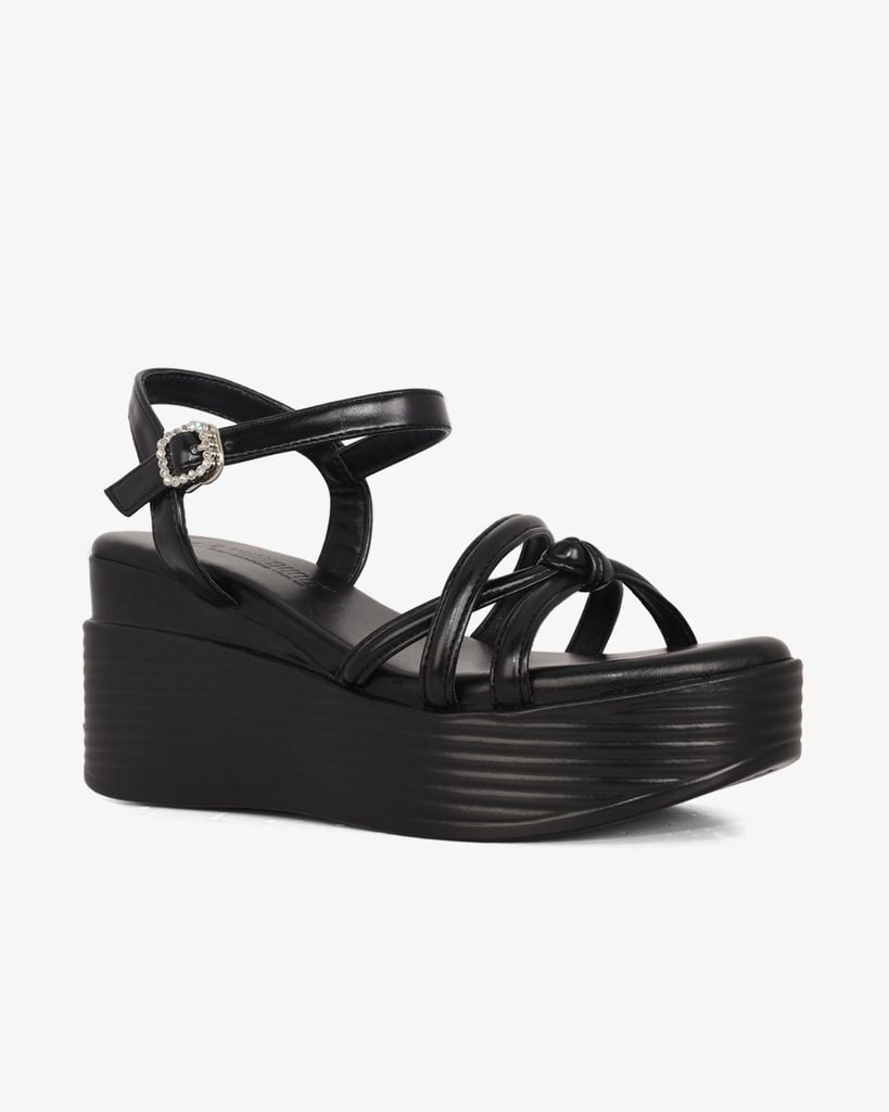 Sandal Đế Xuồng Hạnh Dung Quai Mảnh Chéo Rút HD1160AV