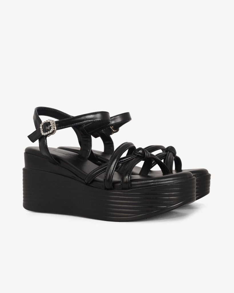 Sandal Đế Xuồng Hạnh Dung Quai Mảnh Chéo Rút HD1160AV