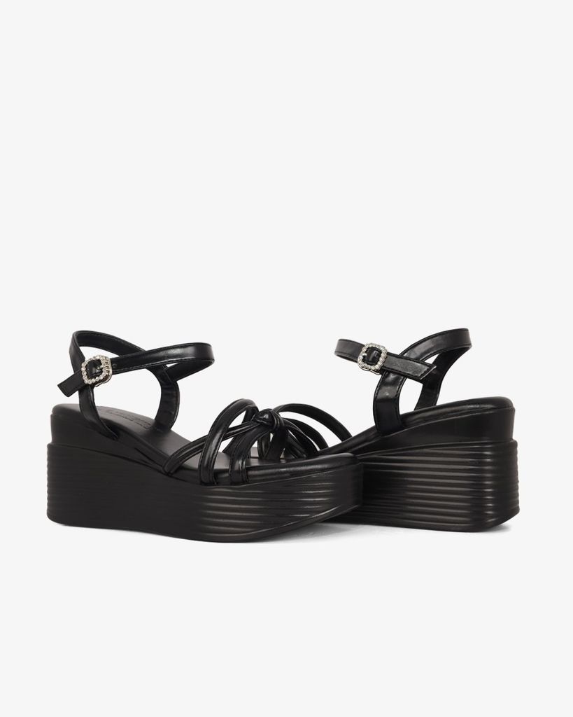 Sandal Đế Xuồng Hạnh Dung Quai Mảnh Chéo Rút HD1160AV