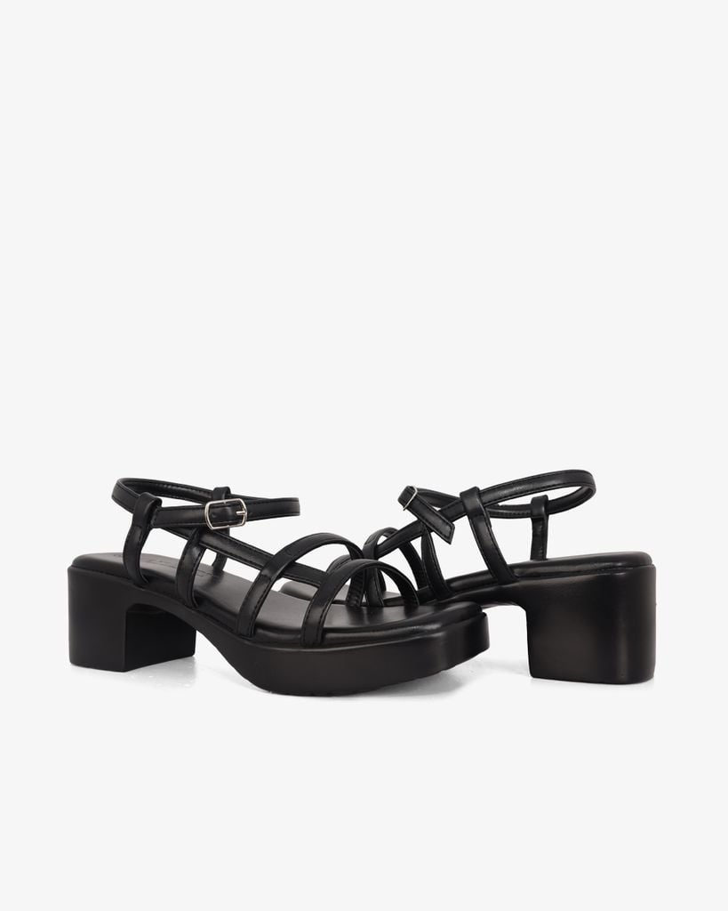 Sandal Cao Gót Hạnh Dung Quai Mảnh Nối Chân Hậu HD1162AV