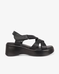 Sandal Đế Xuồng Hạnh Dung Quai Chéo Hậu Dán HD1163AV