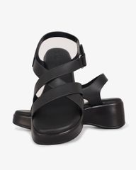 Sandal Đế Xuồng Hạnh Dung Quai Chéo Hậu Dán HD1163AV
