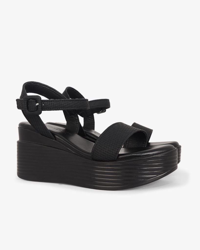 Sandal Đế Xuồng Hạnh Dung Bản Ngang Vân HD1165AV
