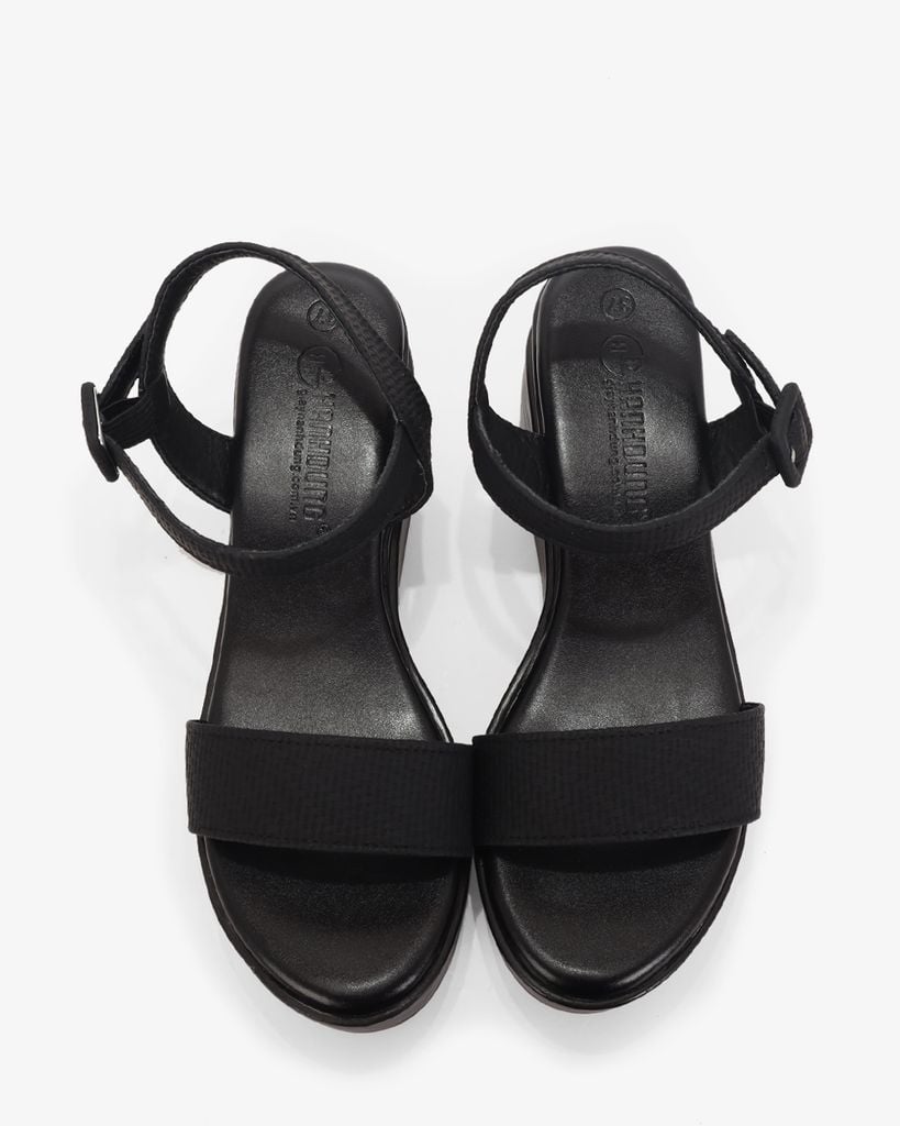 Sandal Đế Xuồng Hạnh Dung Bản Ngang Vân HD1165AV