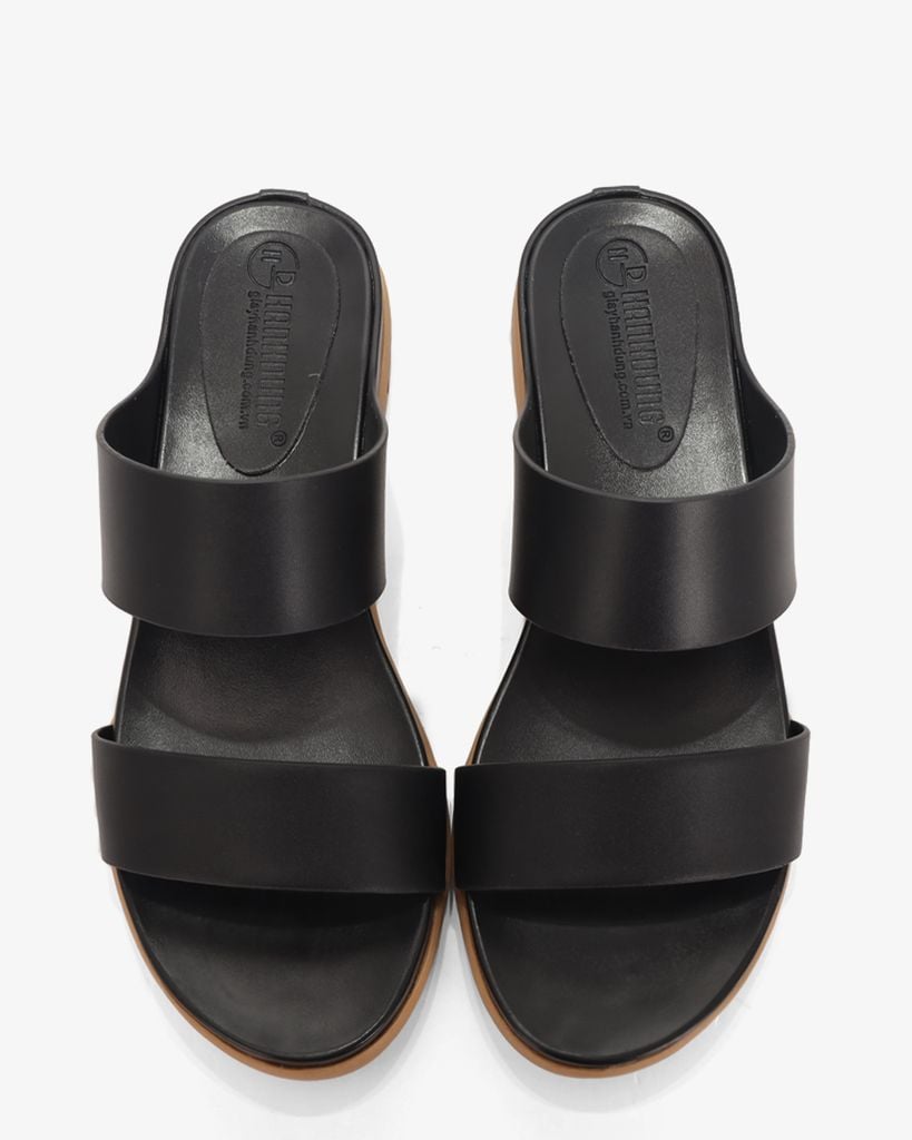 Dép Đế Xuồng Hạnh Dung Quai Nhị Ngang Bản Lớn HD1167AV