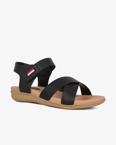 Sandal Đế Xuồng Hạnh Dung Quai Chéo Hậu Dán HD1168AV