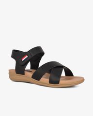Sandal Đế Xuồng Hạnh Dung Quai Chéo Hậu Dán HD1168AV