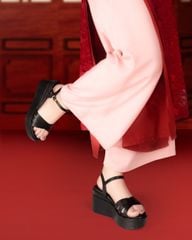 Sandal Đế Xuồng Hạnh Dung Quai Bản Chéo HD1171AV