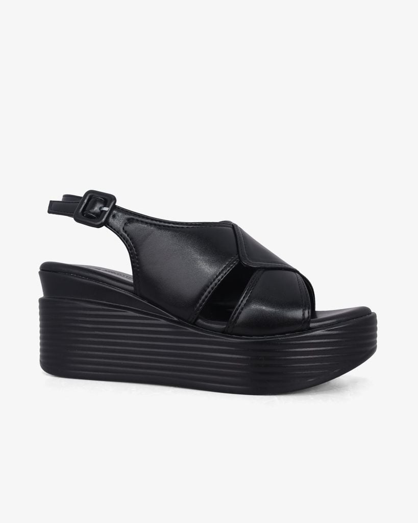 Sandal Đế Xuồng Hạnh Dung Quai Đắp Hở Ngón HD1175AV
