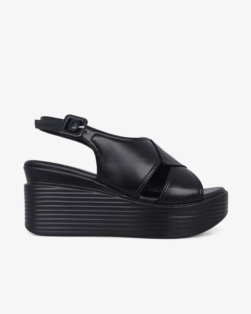 Sandal Đế Xuồng Hạnh Dung Quai Đắp Hở Ngón HD1175AV