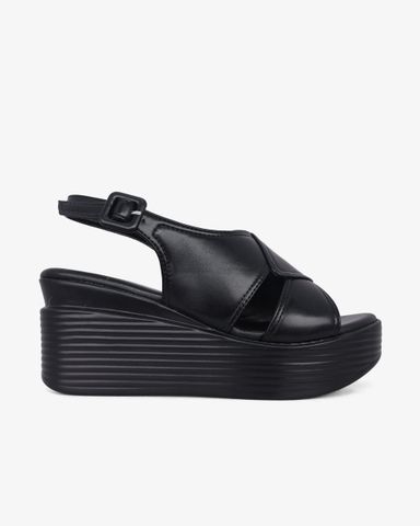 Sandal Đế Xuồng Hạnh Dung Quai Đắp Hở Ngón HD1175AV
